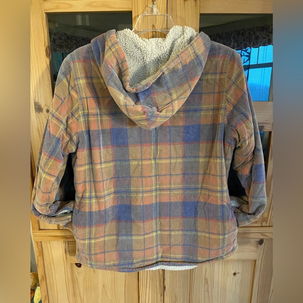 Soho Multicolor Plaid Women's Jacket - Picture 2 of 5